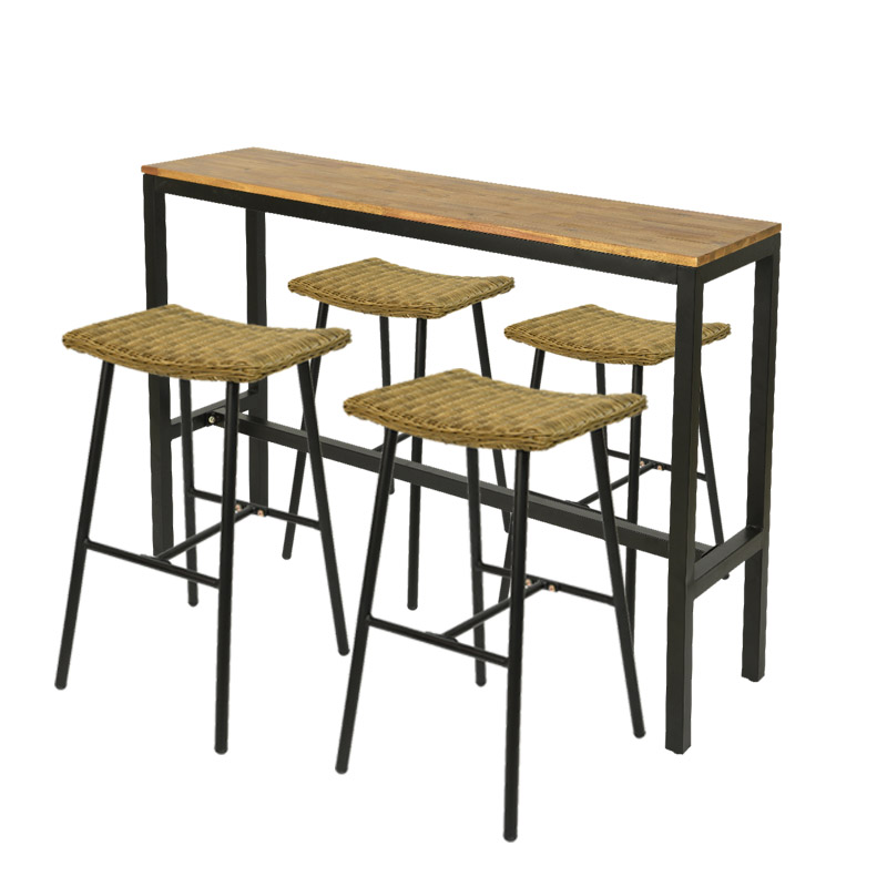 Set of 5 pieces Table with Stools 840760