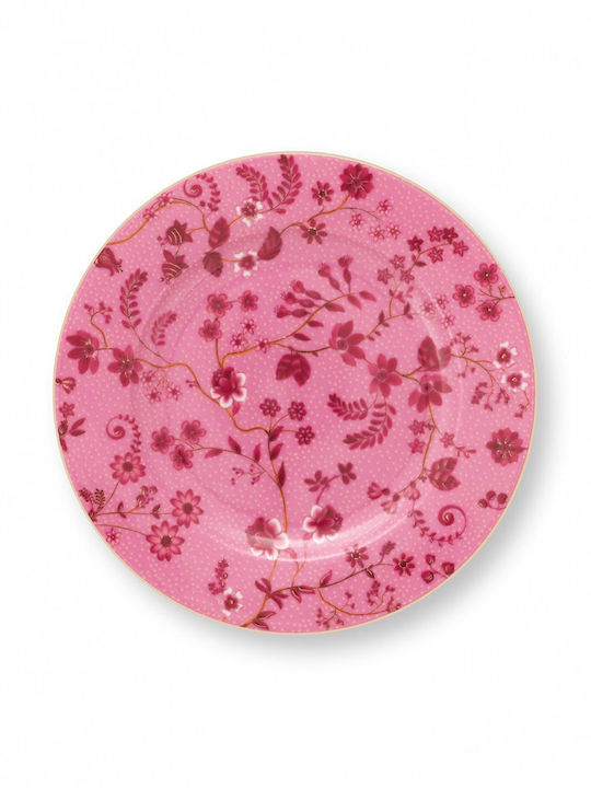 Pip Studio Πιάτο Ρηχό Πορσελάνης JOLIE Flowers 17cm