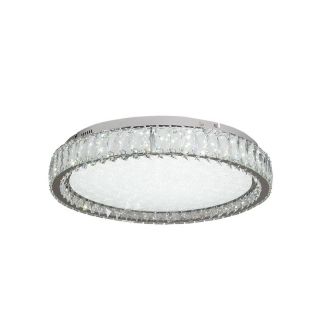 InLight LED Ceiling Light with crystals 40x15cm