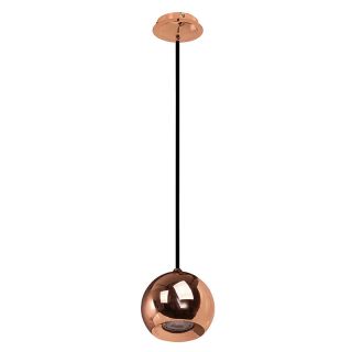Single Light Copper Ball Lamp