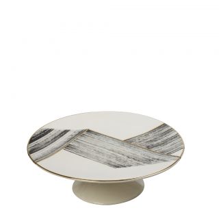 FOOTED PLATE 26CM