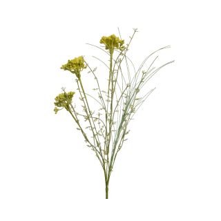 Yellow Plastic Flower 60cm.