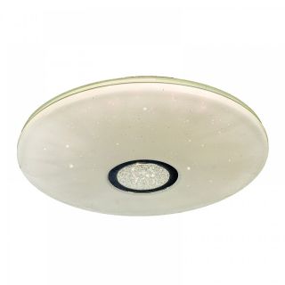 Ceiling lamp made of white acrylic