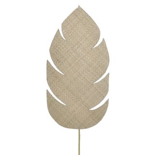 SEAGRASS/BAMBOO DECO LEAF NATURAL/GOLDEN 50X2X150 INART 3-70-564-0105