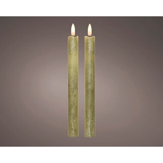 Σετ 2 Κεριά LED 24.50cm