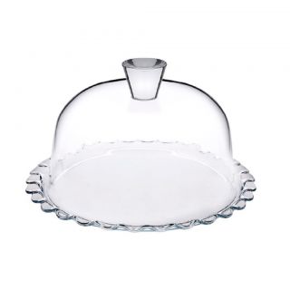 PETITE PATISSERIE FOOTED PLATE H:15,3 D:26,4CM P/72 GB1.OB2