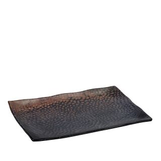 SUNSET MELAMINE PLATTER 37X26CM