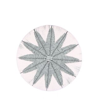 PAPER ROPE & COTTON WALL DECORATION 40X140CM