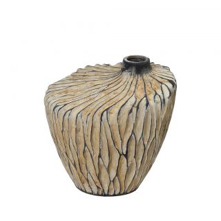 CERAMIC VASE 15,2X15,2X15,3CM