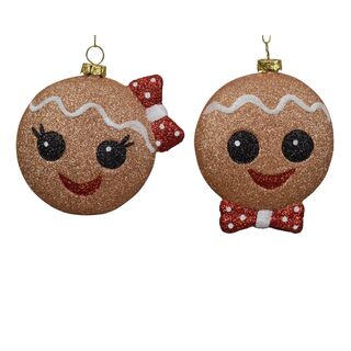 Στολίδια Δέντρου Μπισκότα Gingerbread 9.1cm