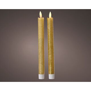 Σετ 2 Κεριά LED 24.50cm