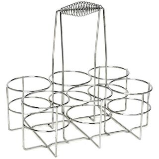 METAL BOTTLE RACK 32X22X32CM