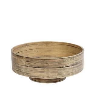 BALI ΣΤΡΟΓΓΥΛΟ ΜΠΩΛ BAMBOO 35Χ14EK