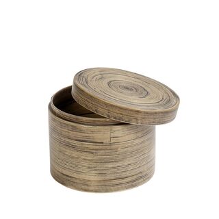 BALI ΣΤΡΟΓΓΥΛΟ ΚΟΥΤΙ L BAMBOO 18X9ΕΚ