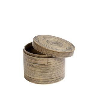 BALI ΣΤΡΟΓΓΥΛΟ ΚΟΥΤΙ M BAMBOO 15X12ΕΚ