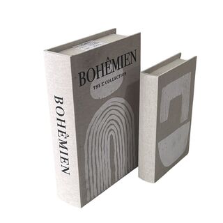 WOODEN BOX SET 2 30-24CM