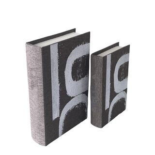 WOODEN BOX SET 2 30-24CM