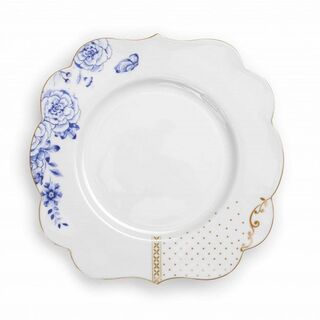 Πιάτο Πρωϊνού Πορσελάνης Pip Studio Royal White 23.5cm