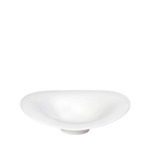FLOW IVORY ΠΙΑΤΟ ΒΑΘΥ WAVY 26X25X7,5CM