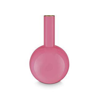 Μεταλλικό Βάζο Pip Studio Medium Pink 19x33cm