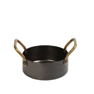 SNOW BLACK ΚΑΤΣΑΡΟΛΑΚΙ ΜΕ 2 ΛΑΒΕΣ 3-PLY SS18/10-SS18/0 500ML D: 12 H: 5CM