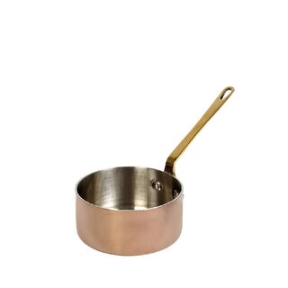SHINY COPPER ΚΑΤΣΑΡΟΛΑΚΙ ΜΕ ΜΟΝΗ ΛΑΒΗ 3-PLY SS18/10-SS18/0 300MLD: 10 H: 5CM