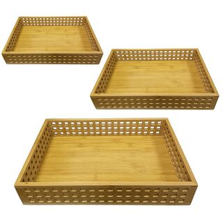 ΔΙΣΚΟΣ BAMBOO ΠΑΡΑΛ/ΜΟΣ ΣΕΤ3 37X25X7/40X28X7/ 46X33X7ΕΚ