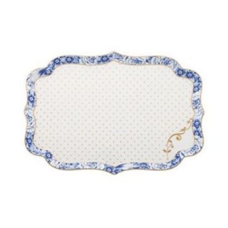 Δίσκος σερβιρίσματος Royal White 26x18cm