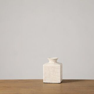 ΒΑΖΟ ΑΝΑΓΛ. ΛΕΥΚΟ ΠΟΛΥΡΕΖ. 8.5 x 7 x 11.5ΕΚ