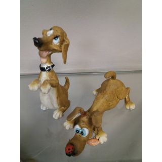 Decorative dogs set of 2 1305