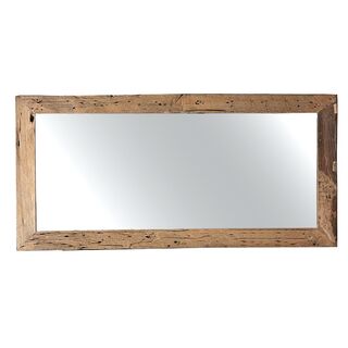 Mirror reclaimed teak wood , 70x160cm