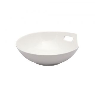 OVAL BOWL WITH HOLE 20.3 CM
