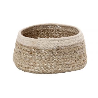 JUTE BREAD BASKET 19CM