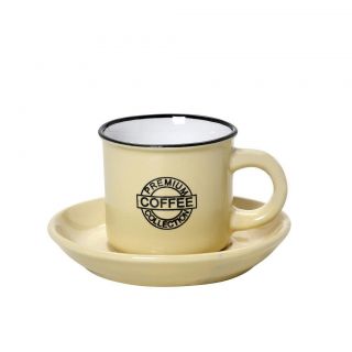 CAPPUCCINO CUP AND SAUCER