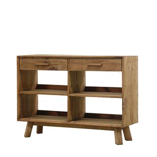 Chest with two drawers, 4 shelve,118x40x85cm