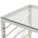 METAL/GLASS CONSOLE TABLE SILV INART 3-50-529-0017
