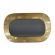 METAL WALL LAMP BLACK/GOLD 20X11X12 INART 3-10-848-0001