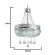 METAL/GLASS CEILING LUMINAIRE  CLICK 3-10-678-0006