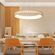 Κρεμαστό Φωτιστικό LED από σχοινί 32W D:60x8cm