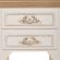 WOODEN COMMODE IN WHITE-BEIGE COLOR 37X26X69 INART 3-50-147-0049
