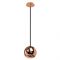 Single Light Copper Ball Lamp