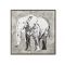 Πίνακας με ελέφαντα 90x90cm