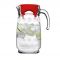 SPACE JUG W/RED LID 1650ML H:23,5CM P/144 GB1.OB6