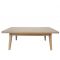 Classic Danish coffee table natural color