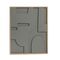 ΠΙΝΑΚΑΣ ΣΕ 3D ΚΑΜΒΑ ΓΚΡΙ PVC/MDF 50Χ40ΕΚ