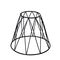 ADVANCED-WIRE ΒΑΣΗ ΜΕΤΑΛΛΙΚΗ ΜΑΥΡΗ ΣΤΡΟΓΓ. D25-12X20EK 5-3ΜΜ