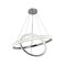 Κρεμαστό φωτιστικό LED 60W 3CCT (by switch on base) σε χρώμιο D:60cm