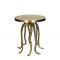 Table Octopus Aluminium Gold 31.5x31.5x38.5cm